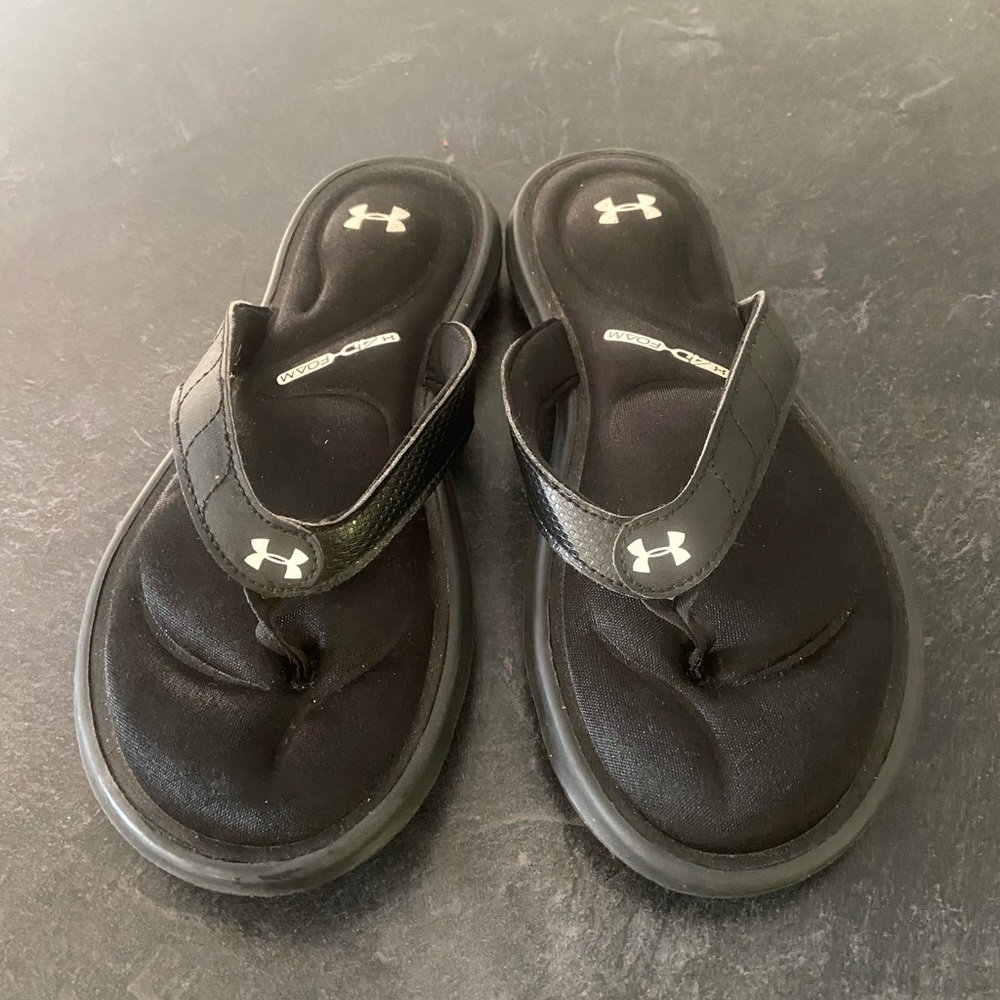 Under Armour women’s 4-D foam sandals